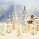 thumbnail image 1 of Figuras de árbol de Navidad LOYIM Mercury Glass con luces LED, 1 of 3