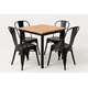 thumbnail image 5 of Mesa 80x80 Para Restaurante Cafetería Casino Terraza Comedor, 5 of 7