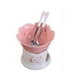 thumbnail image 1 of Olla Para Fondue De Chocolate, Calentador De Mantequilla, Juego De Ollas Para Fondue Para Cocinar En La Cena De Bodas, Cuenco Rosa, Olla Blanca, 1 of 3