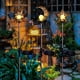 thumbnail image 3 of Luces solares de estaca para jardín Tryme, paquete de 3, luna, sol y estrella, 3 of 8