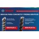 thumbnail image 3 of Broca percutora Bosch HCBG16, carburo de granito azul, 1,27 x 15,24 cm, 3 of 4