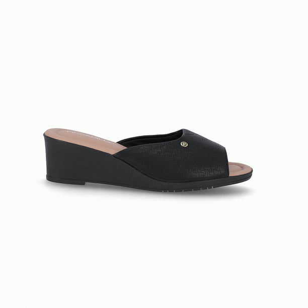 Sandalia Mujer Negro Carla Piccadilly