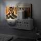 thumbnail image 5 of Loki Luz nocturna LED con sensor de anochecer a amanecer para dormitorio, baño, pasillo, escaleras - Lámpara LED nocturna de enchufe, 0.5W - 1 pieza, 5 of 6