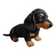 thumbnail image 4 of Peluche De Perro Salchicha Para Acurrucarse, Juguete De Peluche, Regalo De Cumplea?os Para Ni?os Y Familias, Color Negro, 4 of 5