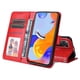 thumbnail image 3 of Funda tipo cartera FOXDOCK para Xiaomi Redmi Note 12 Pro 4G , diseño girasol en relieve, cuero PU, cierre magnético, soporte y tarjetero, 3 of 5