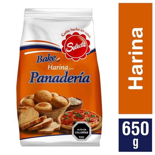 Harina Especial Panaderia Bolsa 650 g Selecta