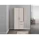 thumbnail image 2 of Closet 3 Puertas Y1 Cajon 180x80x52 Cm Café Claro, 2 of 3