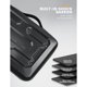 thumbnail image 3 of Funda para laptop DOMISO AA41156 de 15,6 pulgadas antigolpes con asa, 3 of 3