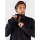 thumbnail image 3 of Sweater Algodon Chaqueta Forro Piel Cuello Alto Bolsillos Cierre 7175, 3 of 4