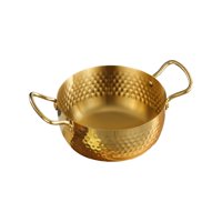 Bothyi - Olla De Ramen Coreana Para Estofado, Utensilios De Cocina Para Acampar, Olla De Fideos Coreana Para Guiso Al Aire Libre, 20Cm