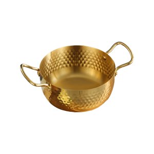 Bothyi - Olla De Ramen Coreana Para Estofado, Utensilios De Cocina Para Acampar, Olla De Fideos Coreana Para Guiso Al Aire Libre, 20Cm