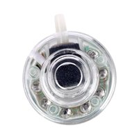 Magideal - Luces Led Para Acuario, Burbujas De Aire, Iluminación De Fondo Para Tanque De , Lámpara De Burbujas, Luz Sumergible Para Hacer Decoración De