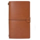 thumbnail image 1 of Cuaderno de viaje vintage retro hecho a mano con forro de cuero, cuaderno recargable para tomar notas., 1 of 7