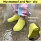 thumbnail image 3 of Cubrezapatos LSDWL de silicona impermeables y antideslizantes para lluvia (2 pares), 3 of 6
