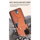 thumbnail image 3 of Funda Resistente para Samsung Galaxy A22 4G con Tarjetero y Soporte, Diseño Magnético Marrón, 3 of 5