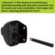 thumbnail image 4 of Cerradura de puerta D&D Technologies LokkLatch Plus LL3PWA negra, 4 of 6