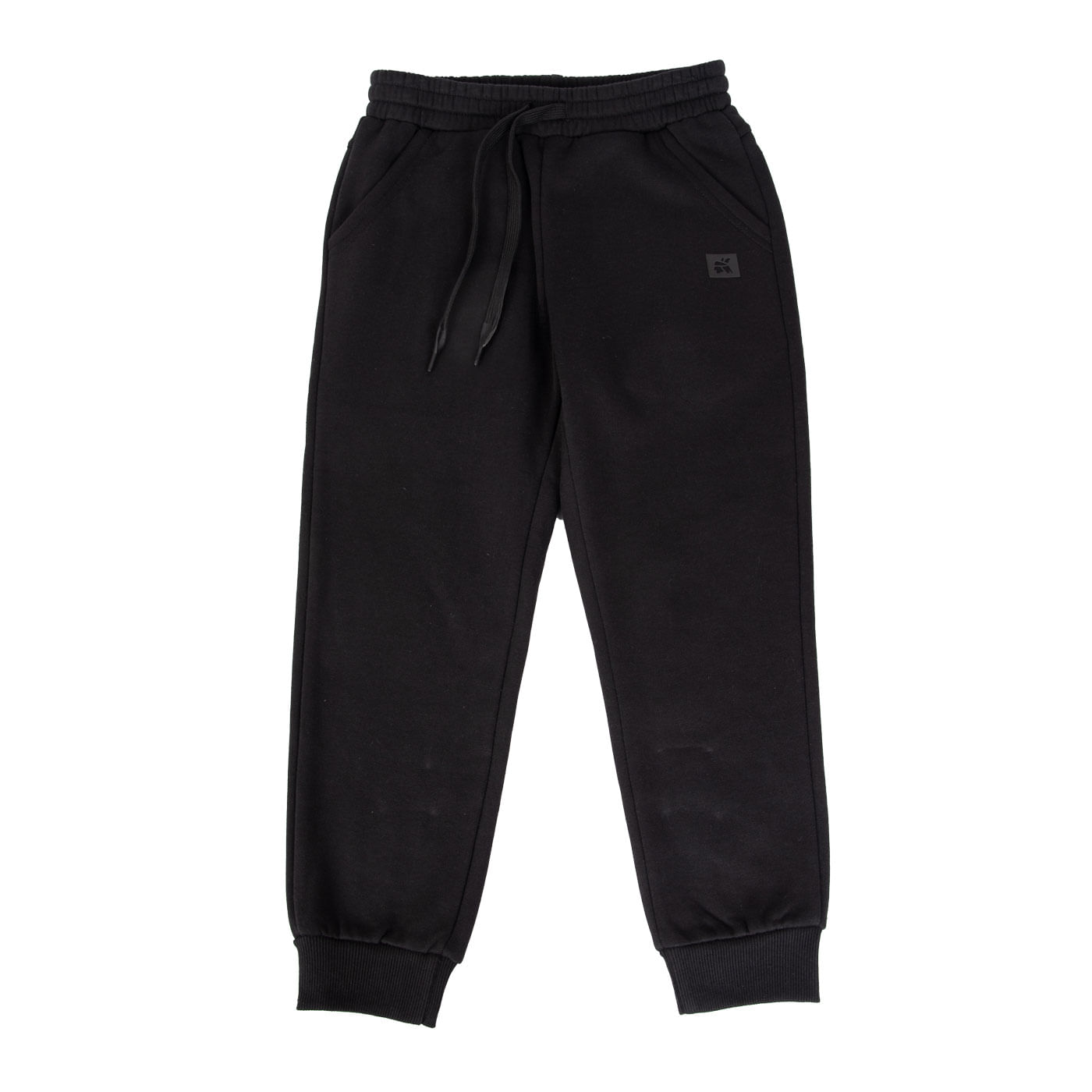 Pantalón Buzo Niño Negro Pillin