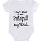 thumbnail image 1 of Newborn Infant Short Sleeve Cotton Romper "DON'T LOOK AT ME" Graphic Crew Neck Bodysuit Onesies For Baby Girls And Boys Toddler Summer Clothes, 1 of 5