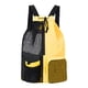 thumbnail image 2 of Mochila De Malla Con Cordón, Gran Capacidad, Plegable, Portátil, Ligera, Para Gimnasio, Color Amarillo, 2 of 5