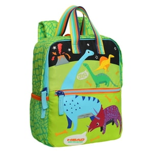 Mochila Infantil Niño Pepa Dino Volcan Verde Head