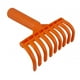 thumbnail image 5 of Rastrillo De Hojas Para Jardín Pequeño, Ligero, De 9 Dientes, Rastrillo Ergonómico Para Césped, 5 of 5