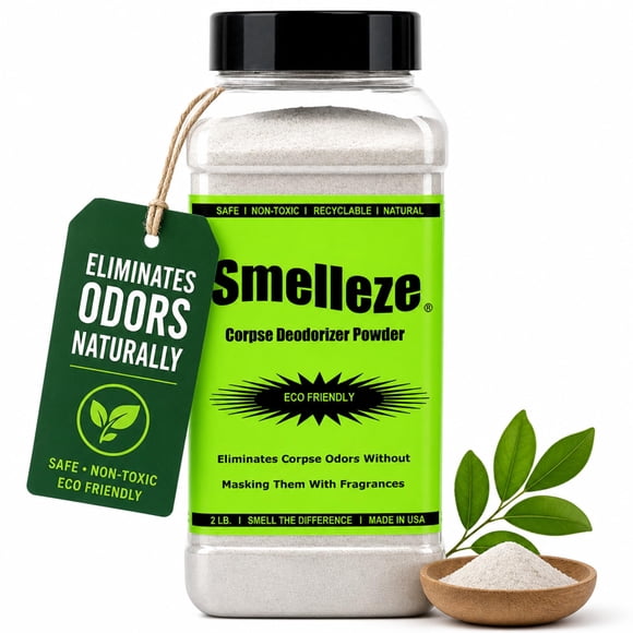 Desodorante de Área SMELLEZE 907 g Polvo para Olor a Cadáver