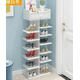 thumbnail image 3 of Zapatero Organizador Estante Zapatos 14 Pcs Hall Armario Blanco, 3 of 3