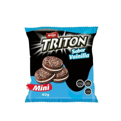 Galleta Mini Tritón Vainilla Bolsa 40 G Mckay