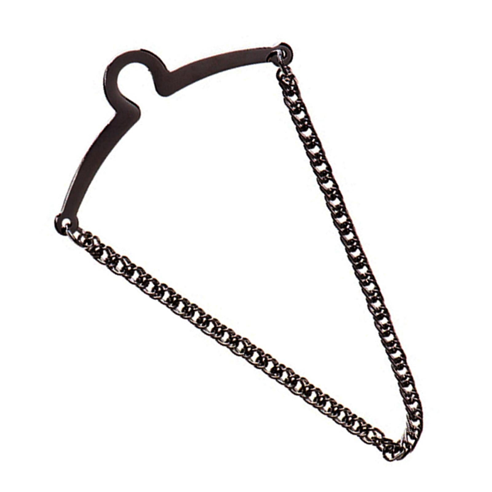 Ioensy - Corbata Clips De Corbata Cadena De Eslabones De Corbata Para Hombres Corbata Collar Camisas Fiesta De Negocios