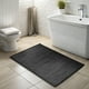 thumbnail image 2 of Alfombra de baño Nautica Home 50x80cm coralina ultra suave negro, 2 of 6