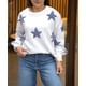 thumbnail image 1 of sweater polerón con estrellas azules - MM SHOP, 1 of 3