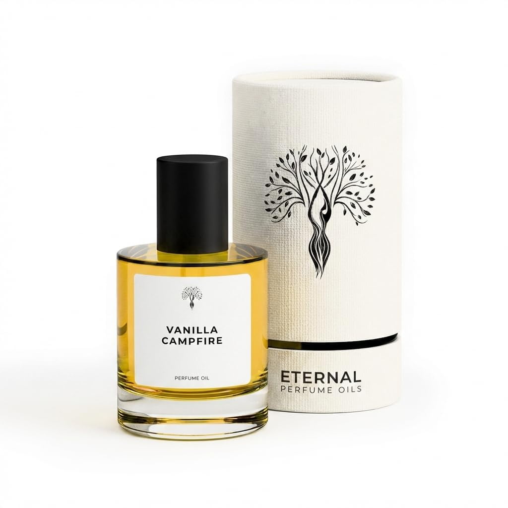 Eternal Perfume Oils - Perfume Eternal Vanilla Campfire Eau De Parfum Para Hombre, 30 Ml