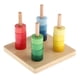 thumbnail image 4 of Discos de material Montessori de madera en tacos verticales Juguetes para ni?os peque?os, 4 of 5