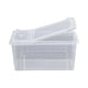 thumbnail image 3 of Caja de cría de reptiles, jaula de hábitat animal con pequeños orificios de ventilación, caja transparente para incubar terrario para gusanos de seda,, 3 of 5