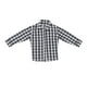 thumbnail image 4 of Moda 1/12 Camisa De Muñeca Masculina Decoración Para Figura De Acción Coleccionable Masculina De 6 Pulgadas Negro Blanco, 4 of 5
