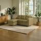 thumbnail image 1 of Seccional Emanuel - Tela Felpa Verde Musgo, 1 of 7