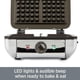 thumbnail image 4 of Máquina Para Hacer Gofres Electrics Acero Inoxidable 1600 W, 4 of 7