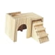 thumbnail image 4 of Casa para hámster, casa de jerbos, laberinto, juguete para escalar, cabaña divertida con cámara de jerbos con escalera, accesorios de jaula para hámst, 4 of 5