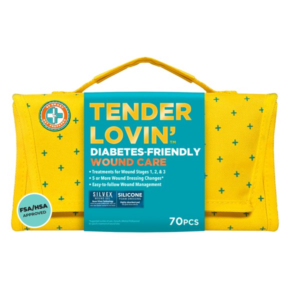 Kit de cuidado de heridas Be Smart Get Prepared Tender Lovin', 70 piezas