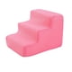 thumbnail image 1 of Escalera de Alta Densidad para Mascotas, Rampa para Gatos, Escalón Antideslizante para Perros, Escalón Equilibrado para Mascotas para Perros Y Gatos P , Rosa 3 Rosa 3 Pasos, 1 of 5