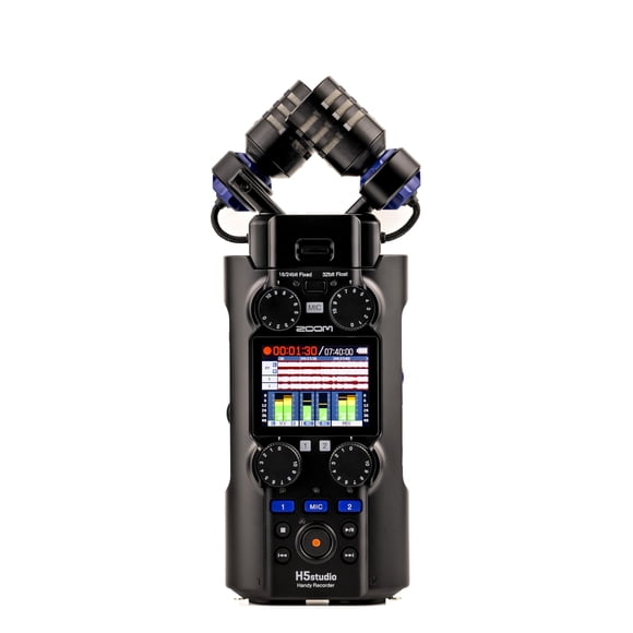 Handy Recorder Zoom H5studio Grabación flotante de 32 bits de 6 pistas