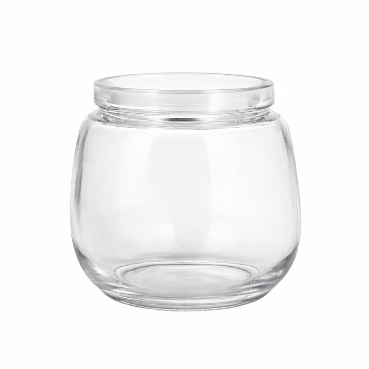 Mova - Pack De 6 Frasco De Vidrio 125cc Tapa Hermética Plastica