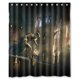 thumbnail image 1 of Cortina de ducha con ilustración de arte del juego Assassin's Creed Syndicate, juego de cortina de baño con ganchos, tamaño 66 x 72 pulgadas, 1 of 3