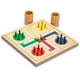 thumbnail image 3 of Set de juego Yellow Mountain Imports Snakes and Ladders, Ludo, 3 of 3