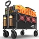 thumbnail image 1 of Carro plegable COZEER de alta resistencia, capacidad de 163 kg, 1 of 8