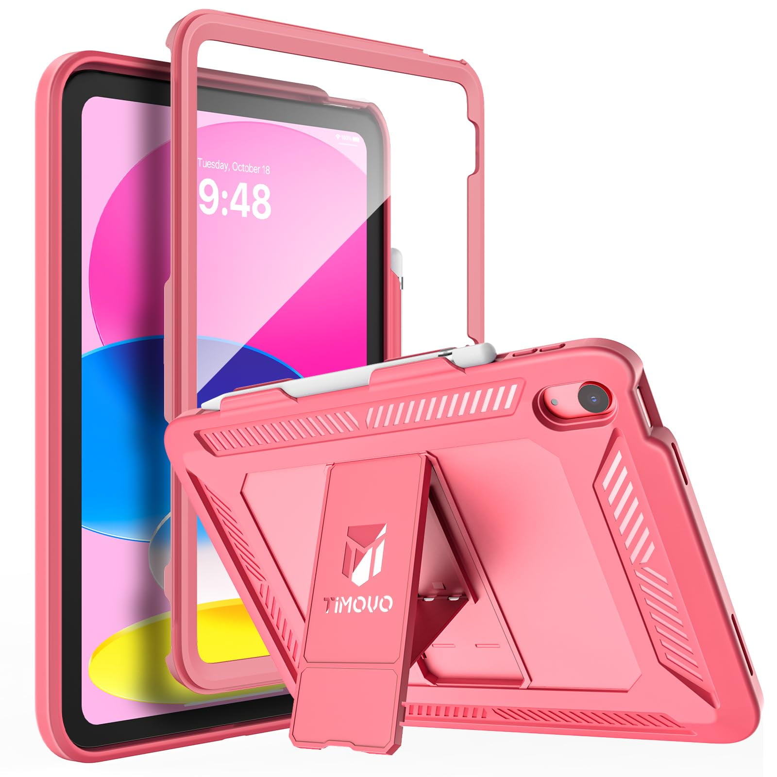 Funda Timovo Para Ipad 11.ª Generación De 11 Pulgadas 2025 Con Protector De Pantalla