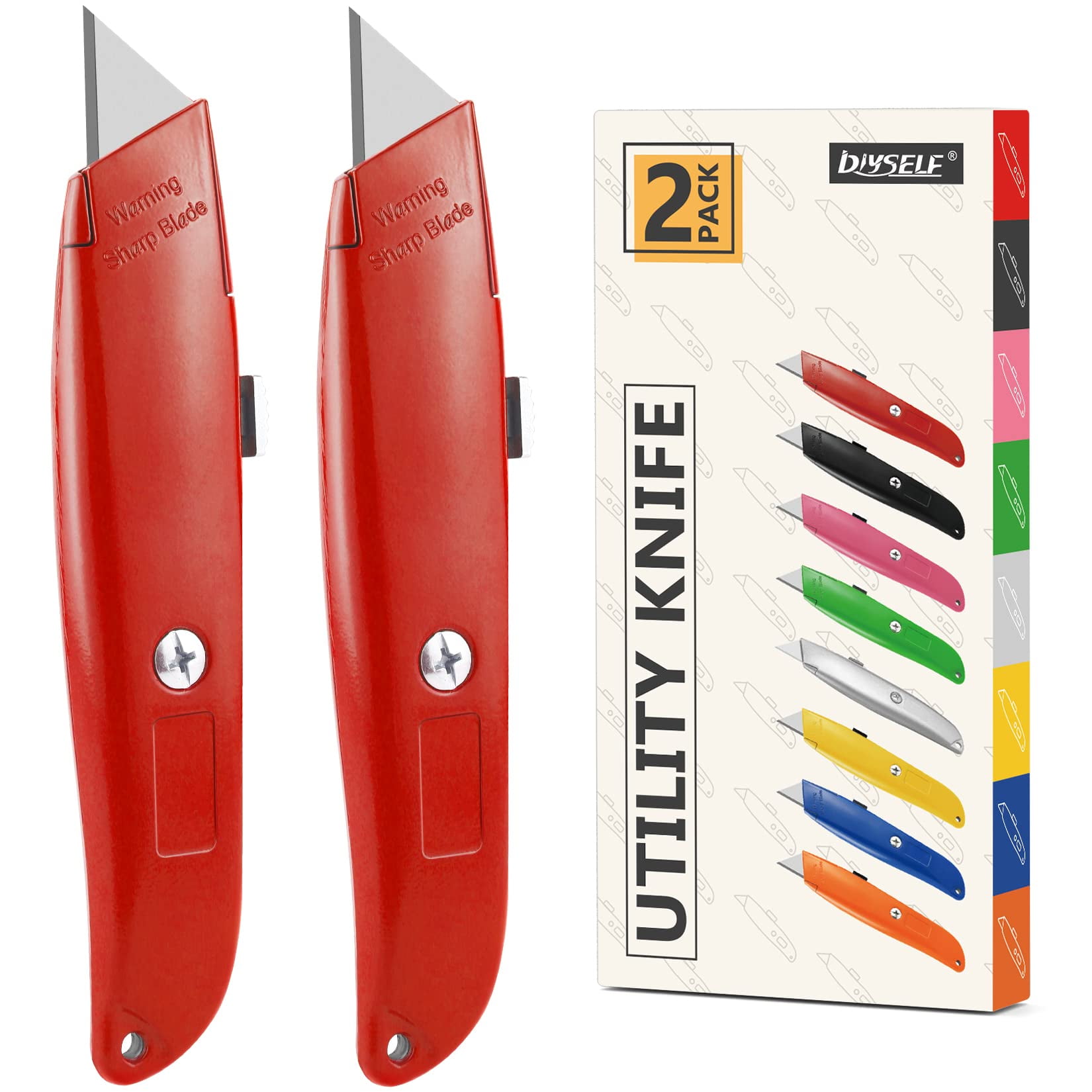 Cuchilla De Afeitar Retráctil Utility Knife Diyself