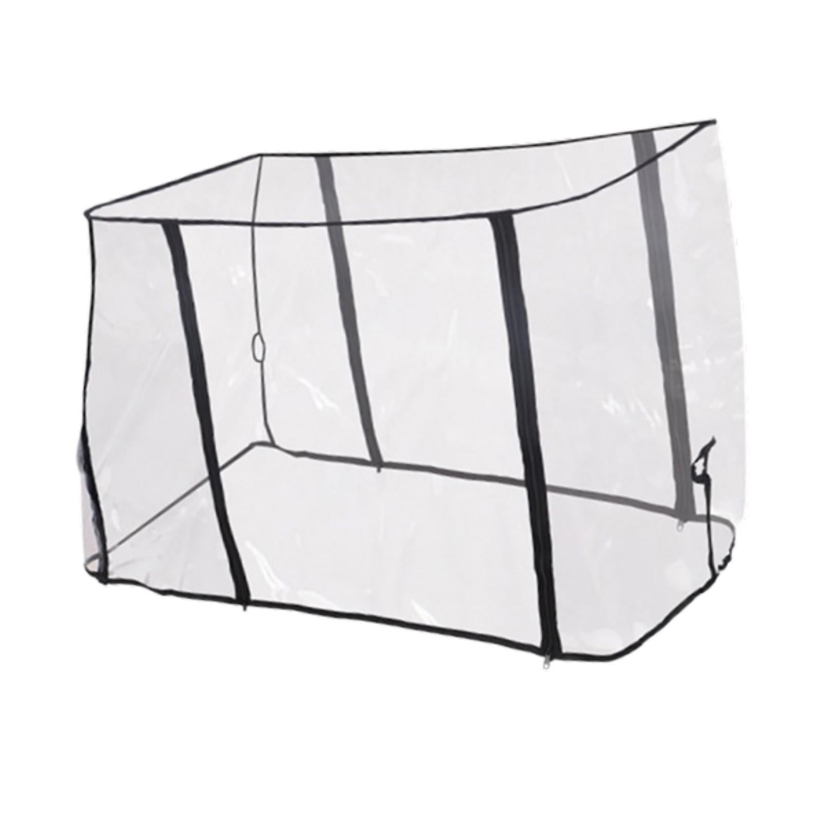 Ioensy - Toldo Para Vagón, Protector De Lluvia, Resistente Al Viento, Transparente, Plegable, Para Picnic Y Jardín.