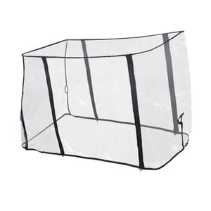 Ioensy - Toldo Para Vagón, Protector De Lluvia, Resistente Al Viento, Transparente, Plegable, Para Picnic Y Jardín.