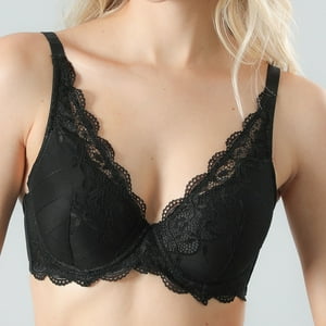 Sosten Blonda Copas Flores Mujer 13122-1